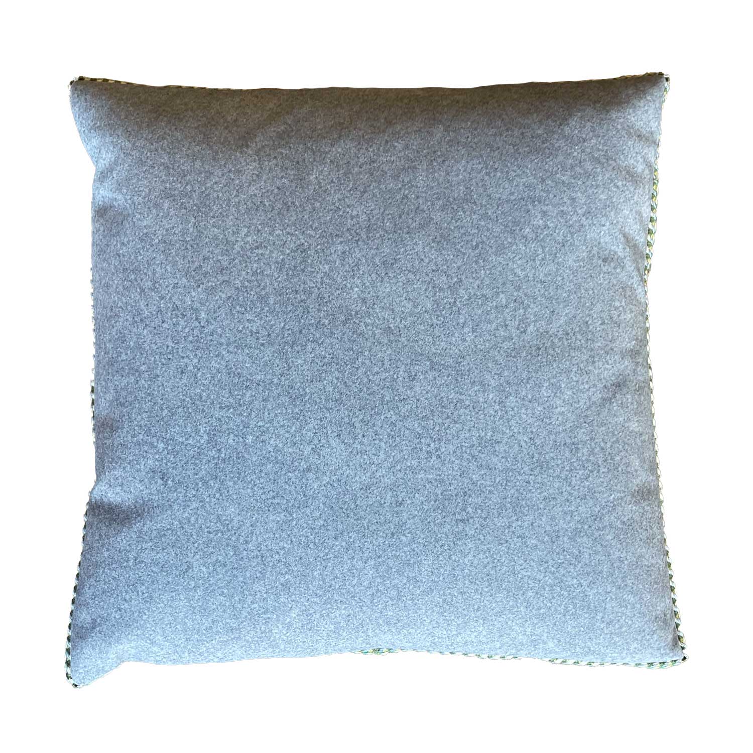 Hand Made Cushion - Pistachio & Pale Blue