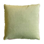 Hand Made Cushion - Pistachio & Mushroon