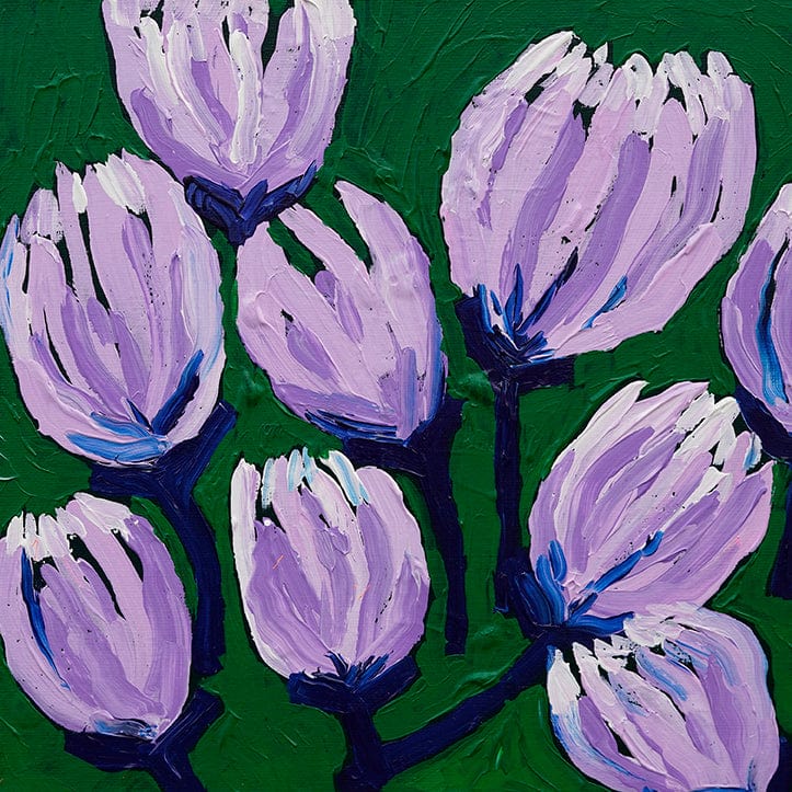 Purple Magnolia  - Original Artwork
