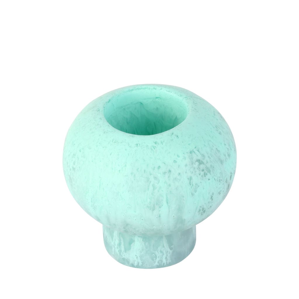 Round Pearl Vase- Mint