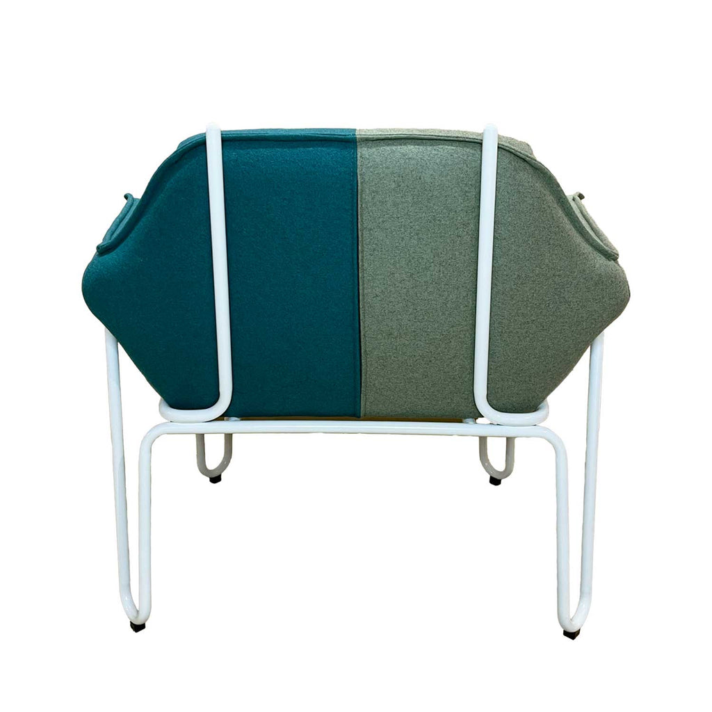 Sister Lounge Armchair - Sage & Teal Green