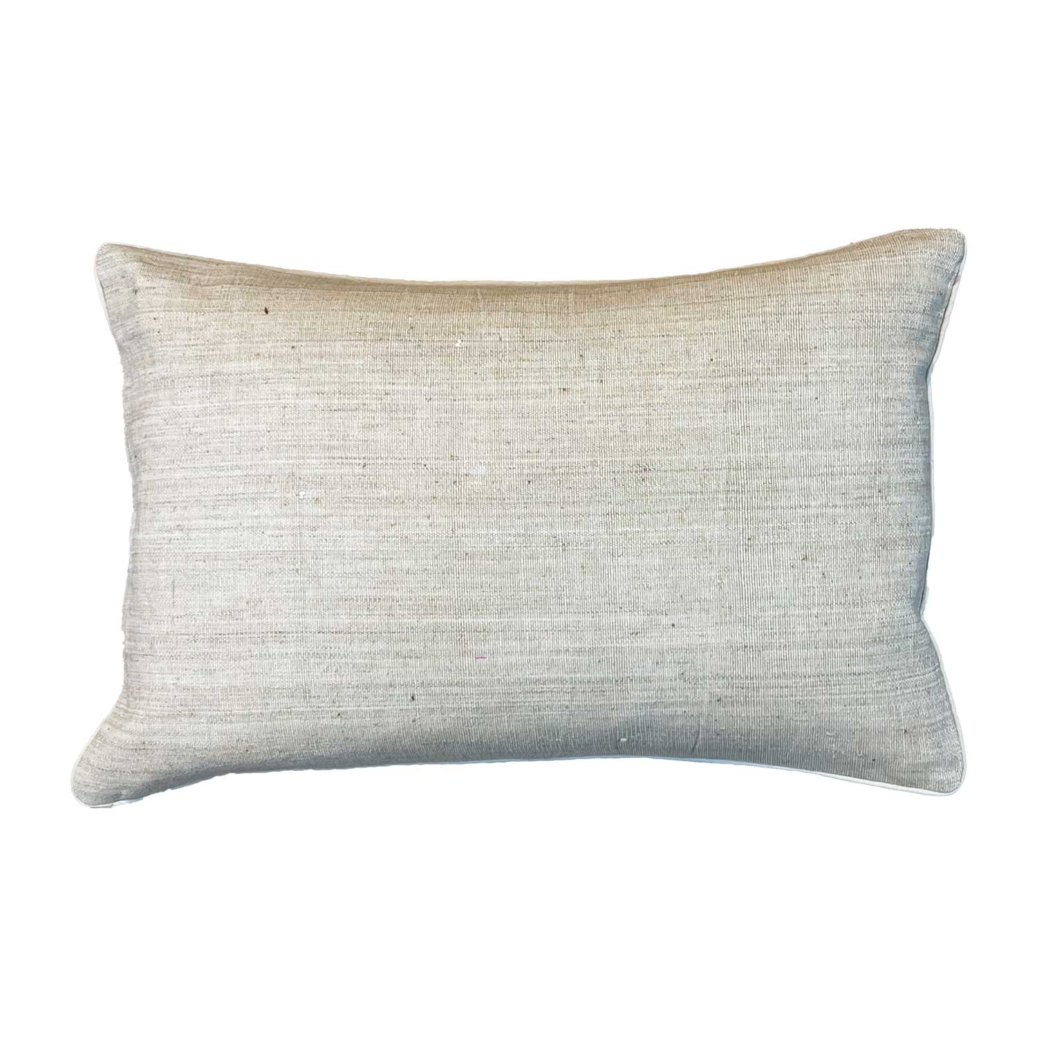Sultan Silk Cushion in Pink Kilim