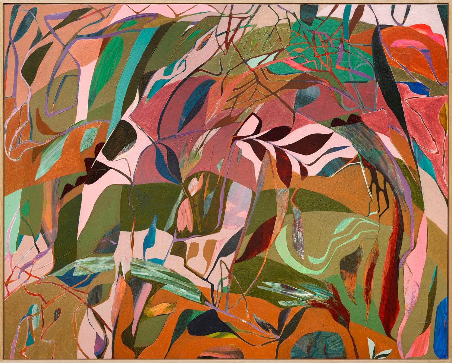 Tangled Trails - Original Artwork