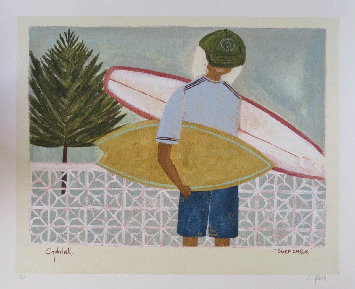 Surf Check - Limited Edition Print