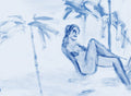 Tyrian Girl - Limited Edition Print-Prints-Marcia Priestley-Greenhouse Interiors Pty Ltd