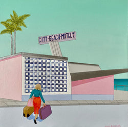 She Left - Limited Edition Print-Prints-Anna Bektash-Greenhouse Interiors Pty Ltd