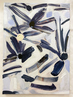 Blue Daisy Field - Original Art