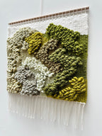 Moss Mini 15 - Handwoven Art