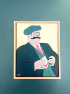 My Favorite Exercise Is Eating - Original Art