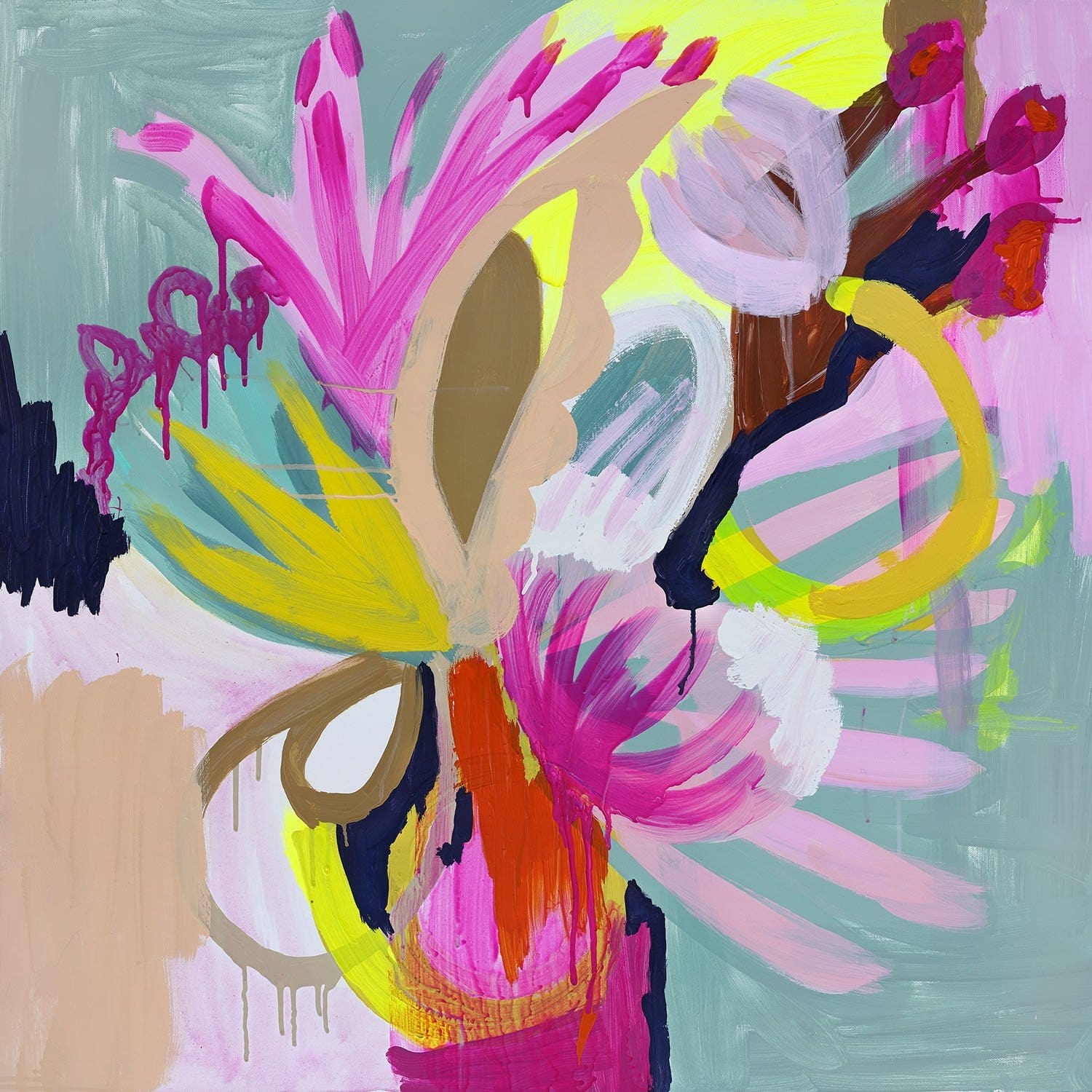 A Pink Vase Study - Limited Edition Print-Prints-Morgan Jamieson-Greenhouse Interiors