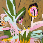Neon Natives & Cow Hide 1 - Limited Edition Print-Prints-Morgan Jamieson-Greenhouse Interiors