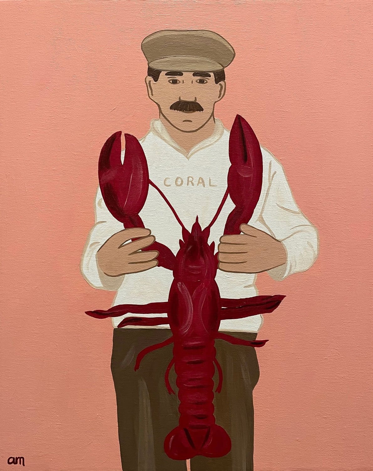 Henry And The Lobster - Limited Edition Print