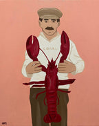 Henry And The Lobster - Limited Edition Print