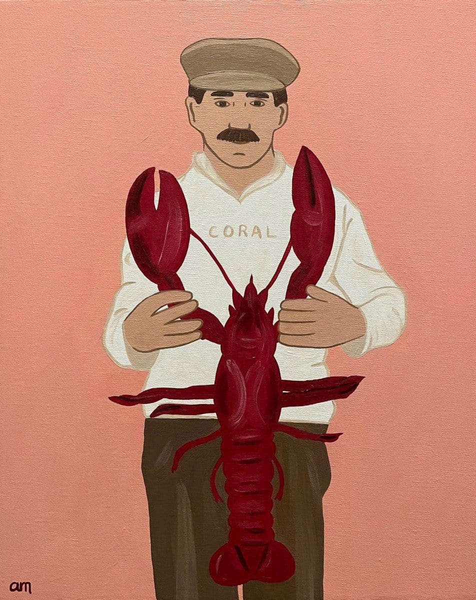 Henry And The Lobster - Limited Edition Print