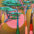 Sunset Kisses - Original Art-Original Art-Karolina Mila-Greenhouse Interiors Pty Ltd