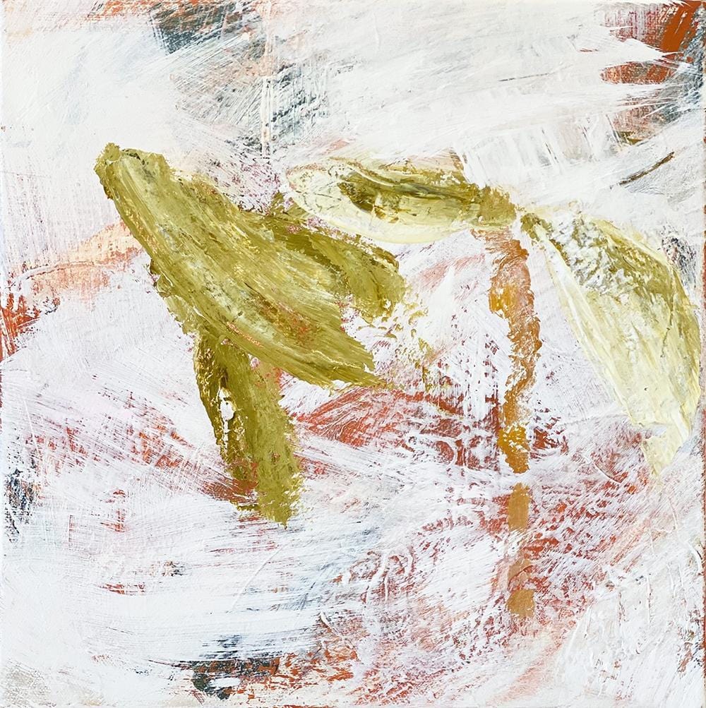 Red Palm I - Original Painting