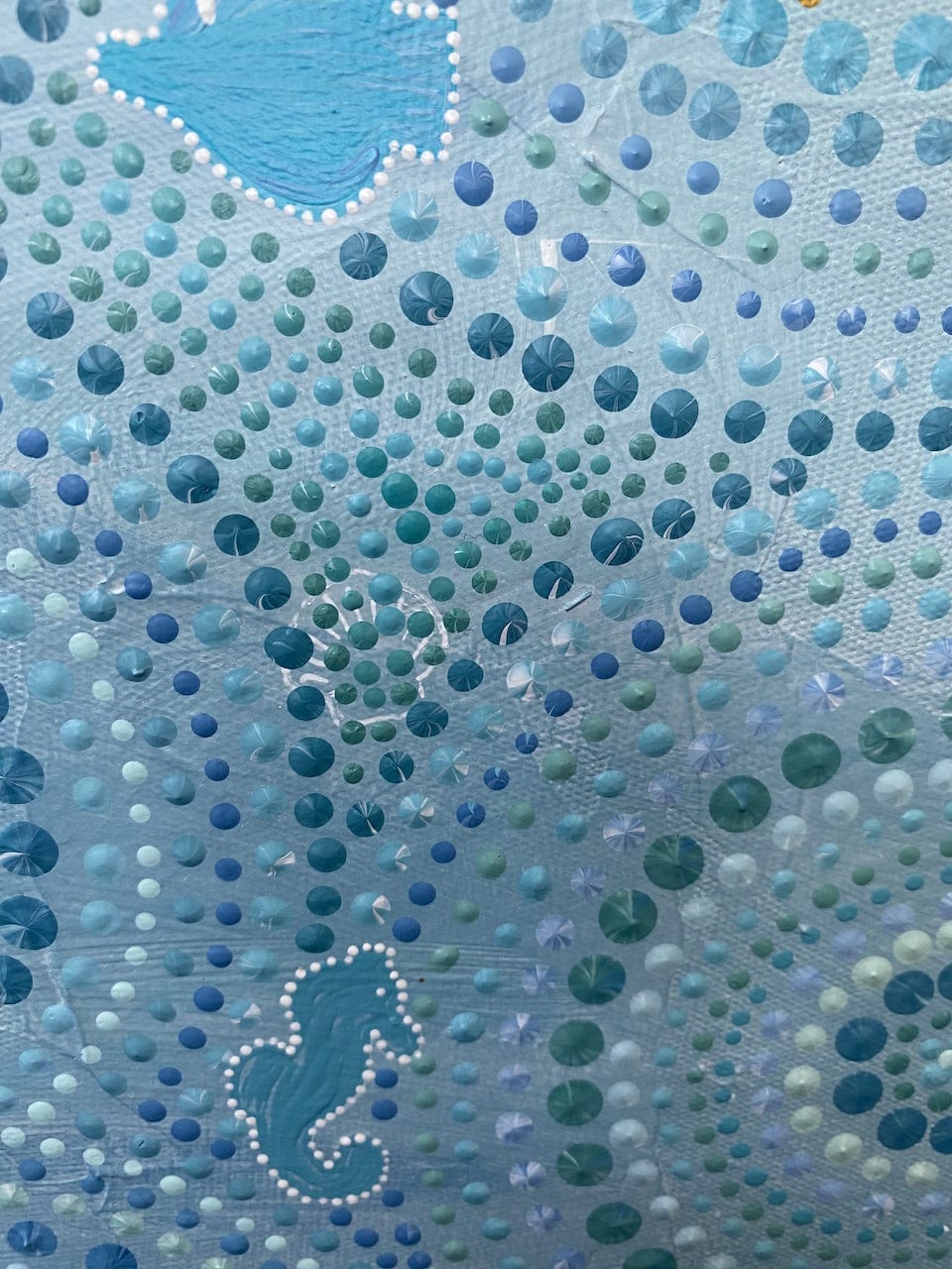 Ocean Meets The Sky - Original Art