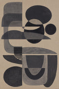 Charcoal Stucco - Original Art-Original Art-Studio Elwood-Greenhouse Interiors Pty Ltd
