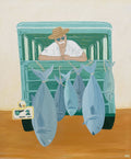 Harry, The Fish Vendor - Limited Edition Print-Prints-Ainhoa Montánchez-Greenhouse Interiors Pty Ltd
