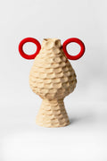 Small Apricot Bud Vase-Ceramics-Steph Woods-Greenhouse Interiors Pty Ltd
