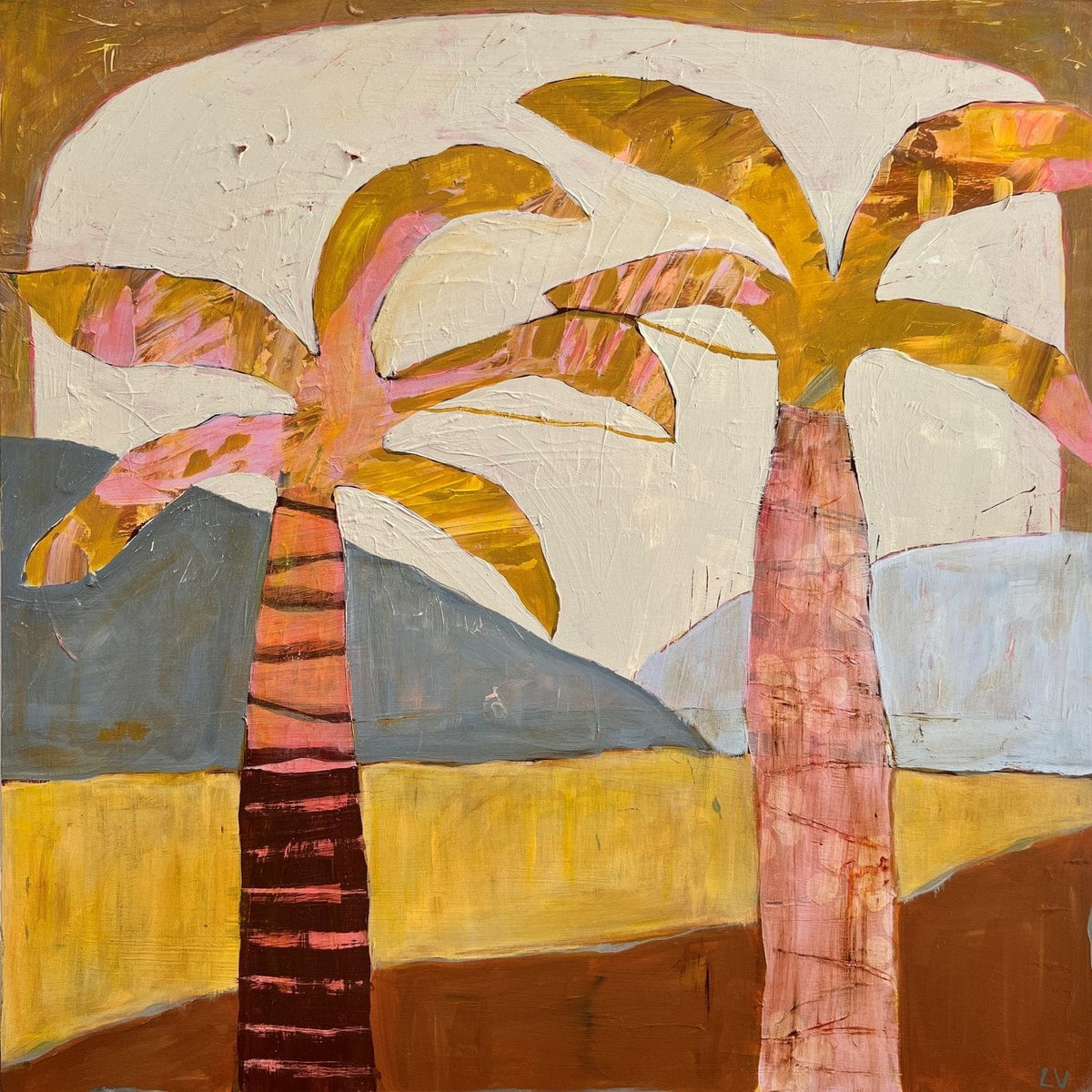 Golden Palms - Limited Edition Print