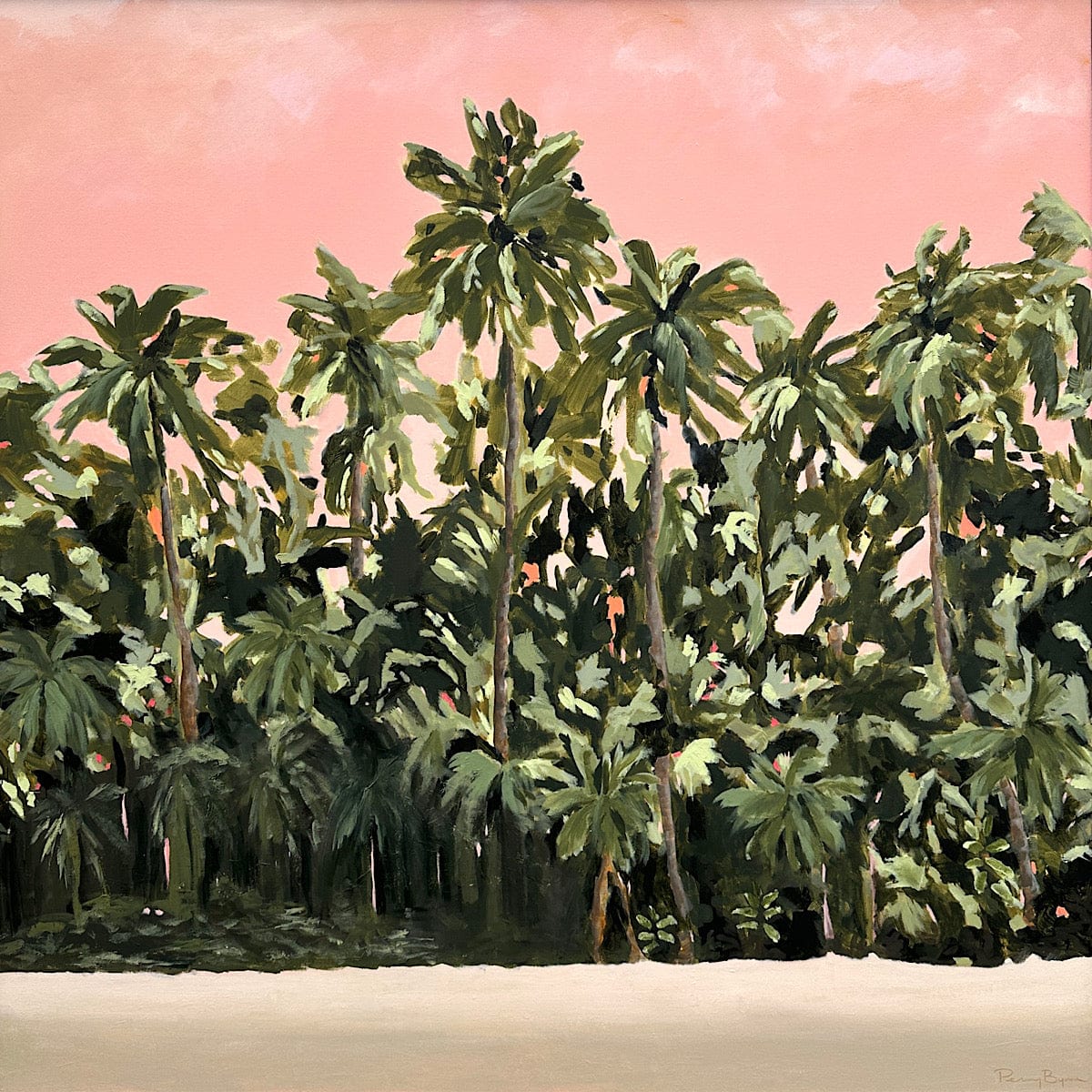 Amongst The Palms - Original Artwork