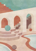 Fictive Pool - Limited Edition Print-Prints-Charlotte Taylor-Greenhouse Interiors