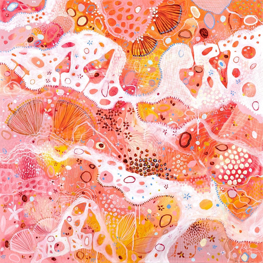 Seashells And Sand - Print