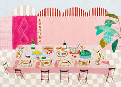 Cantina Limited Edition Print-Prints-Janey Forbes-Greenhouse Interiors Pty Ltd