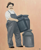 Freddie, The Milkman - Limited Edition Print