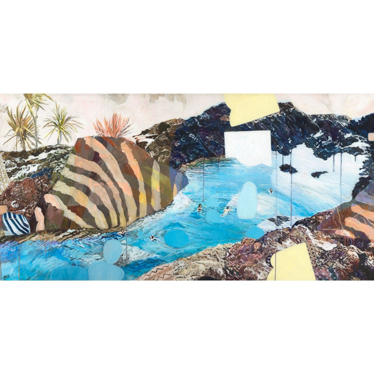 Mermaid Pool - Limited Edition Print