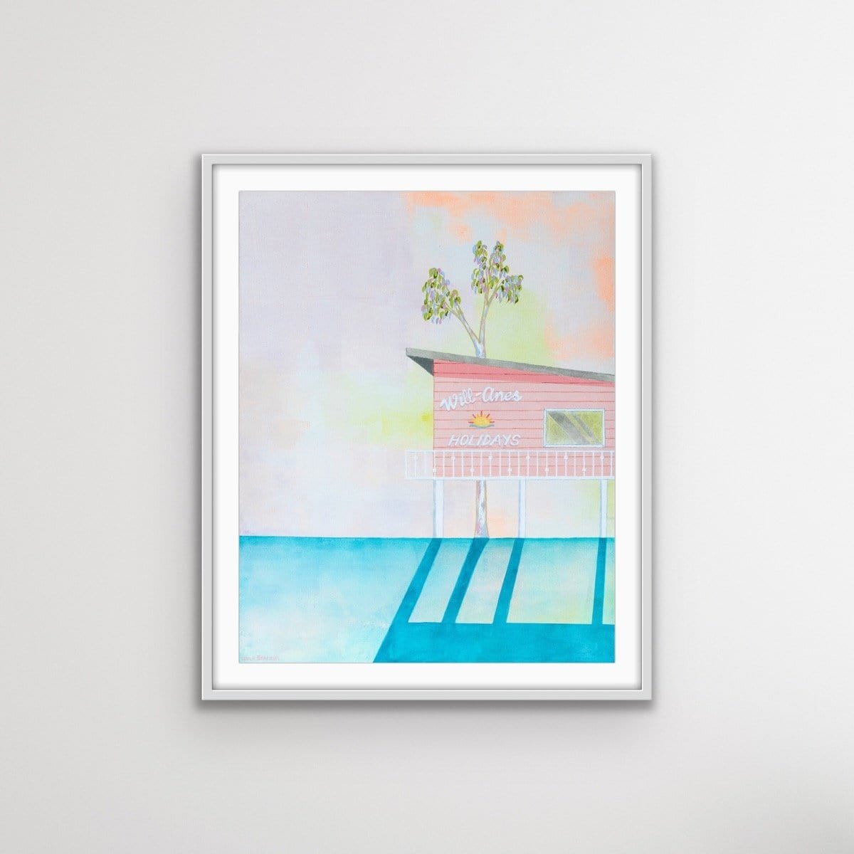 House On Stilts - Limited Edition Print