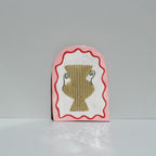 Green Vase - Art Tile
