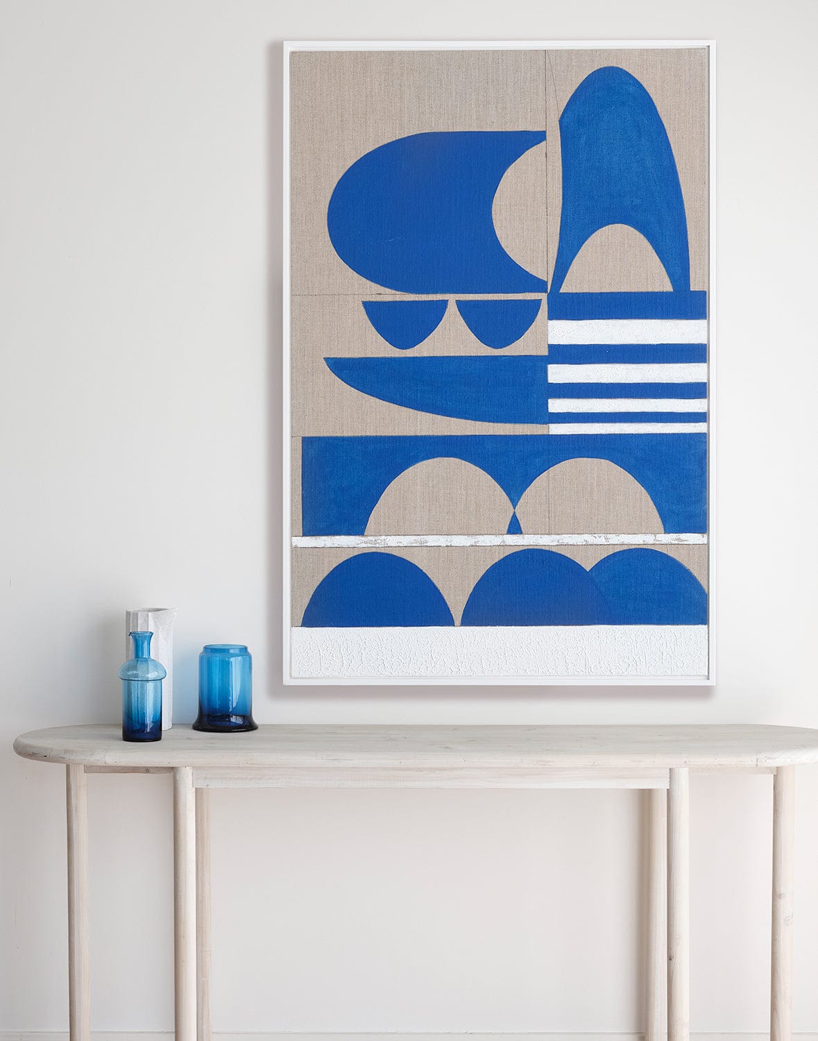 Greek Blue Stucco - Limited Edition Print