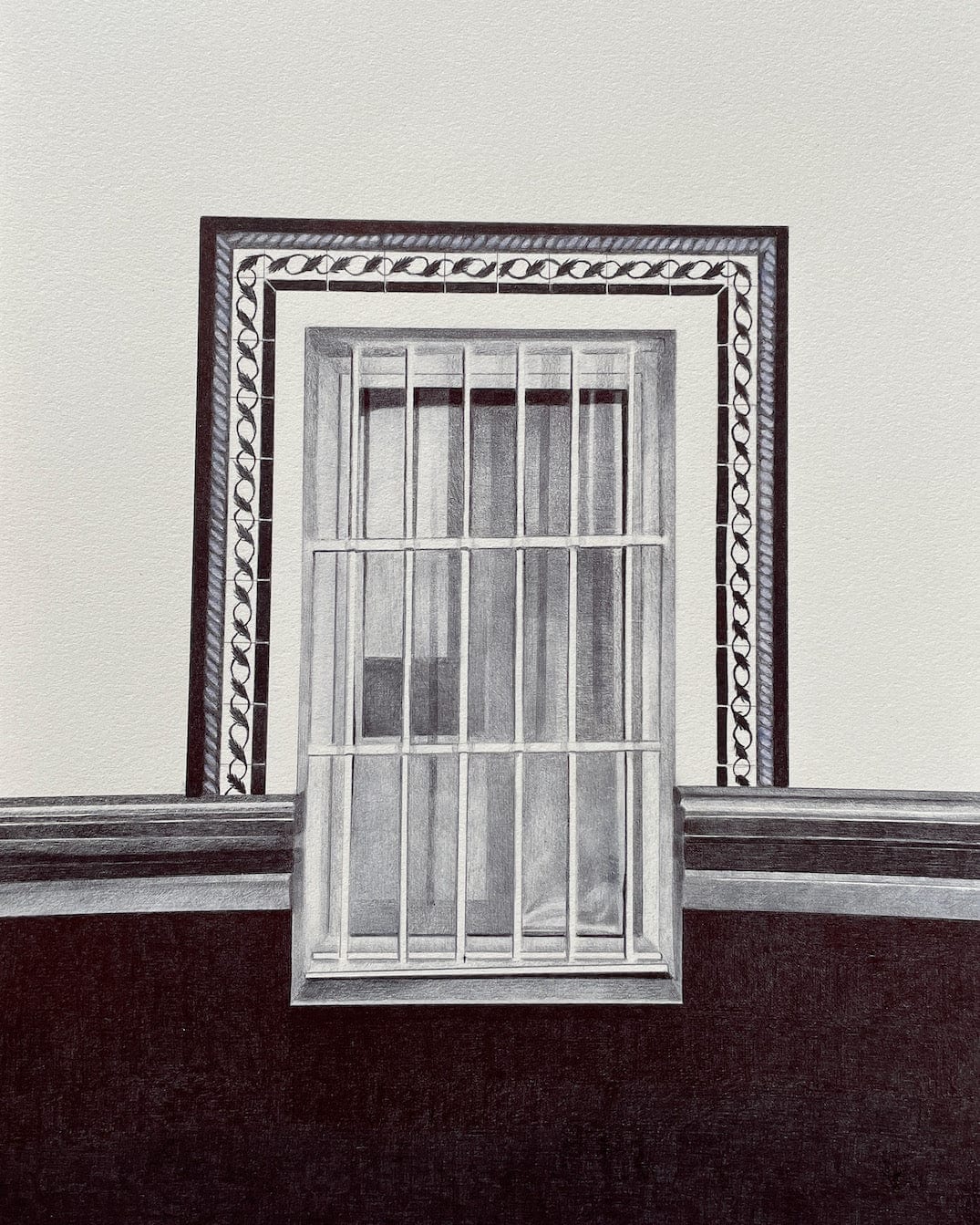 Window In Seville - Original Art