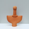 Tribal Vessel Wth Stopper-Ceramics-Formantics-Greenhouse Interiors Pty Ltd