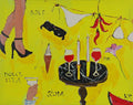 Baila Morena  - Original Art-Original Art-Karolina Mila-Greenhouse Interiors Pty Ltd