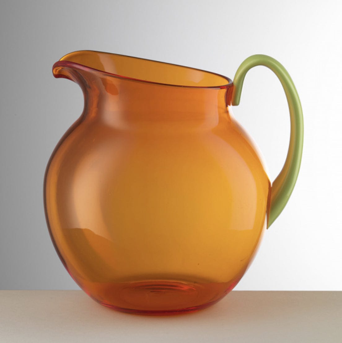 Mario Luca Giusti Pitcher Palla - Orange and Green-Kitchenware-Mario Luca Giusti-Greenhouse Interiors Pty Ltd