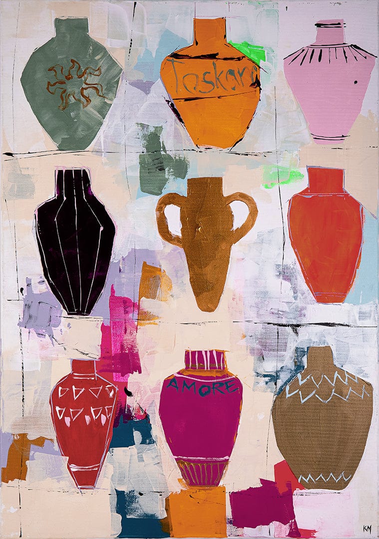 Italian Pottery - Limited Edition Print
