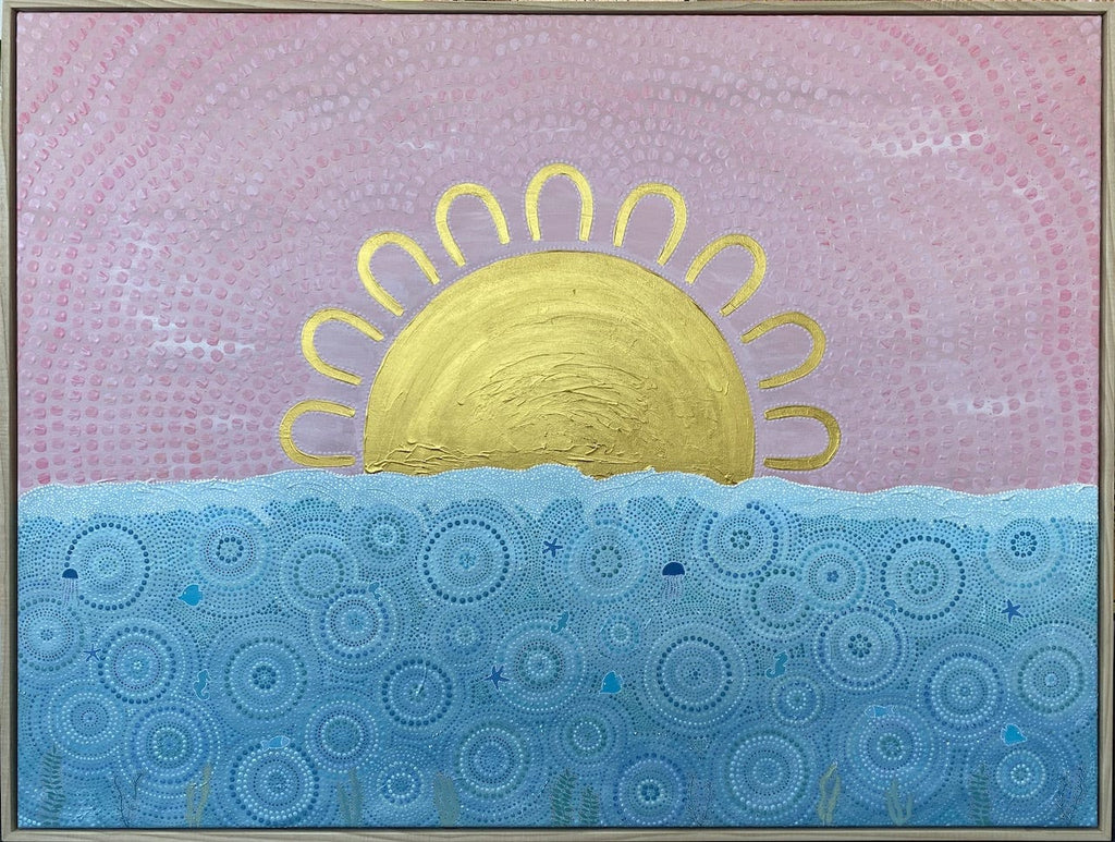 Ocean Meets The Sky - Original Art