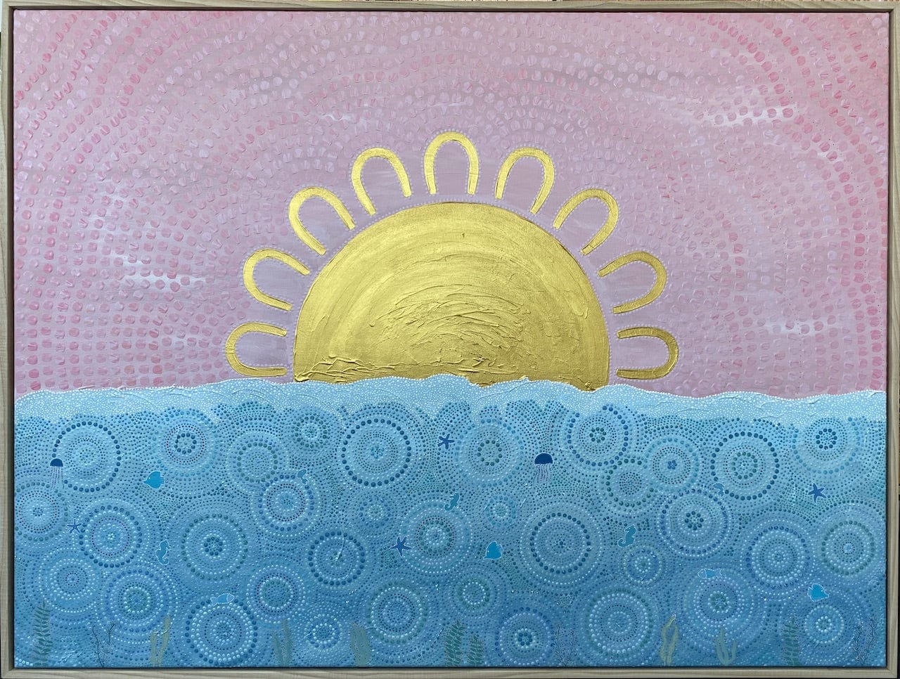 Ocean Meets The Sky - Original Art