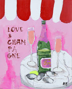 Love & Champagne - Limited Edition Print
