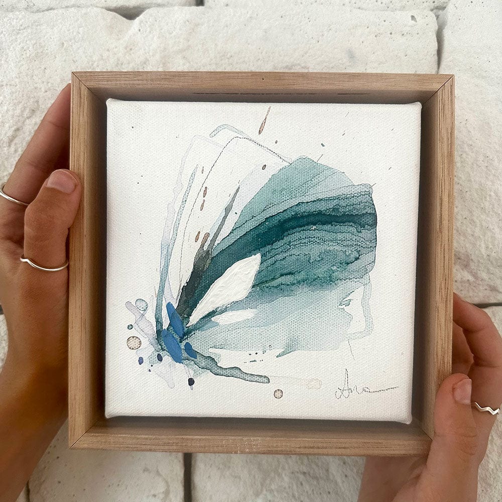 Teal Mini - Original Art