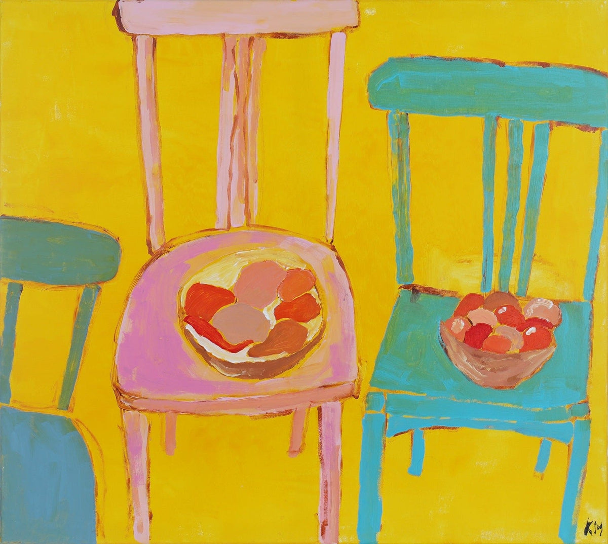 Colorful Chairs - Limited Edition Print