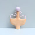 Tiny Dancer In Peach And Lilac-Ceramics-Formantics-Greenhouse Interiors Pty Ltd