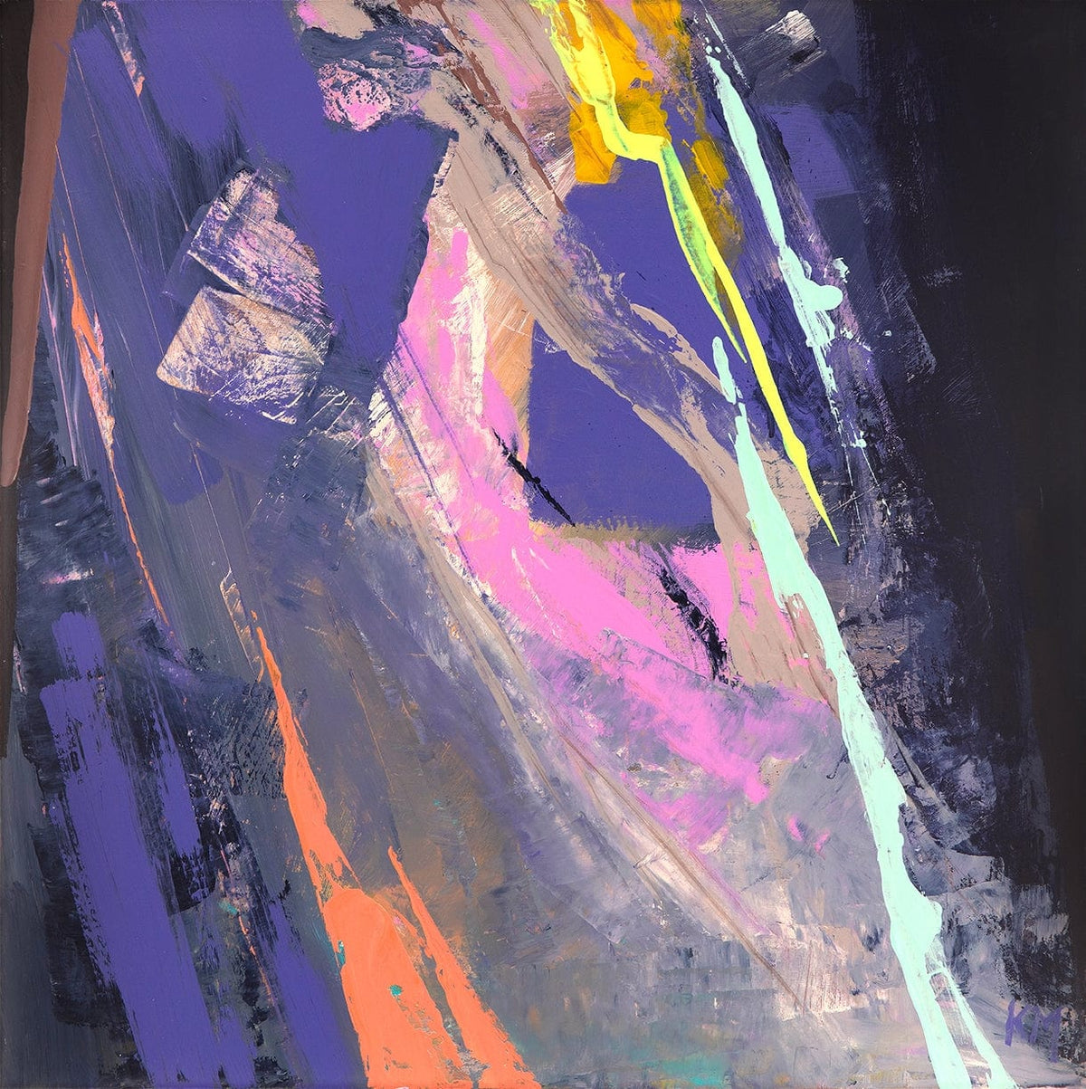 Abstract In Purple - Limited Edition Print