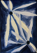 Painted Daisies - Original Art-Original Art-Laura Horrocks-Greenhouse Interiors Pty Ltd