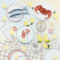Seafood Picnic - Print-Prints-Alexandra Blunn-Greenhouse Interiors Pty Ltd