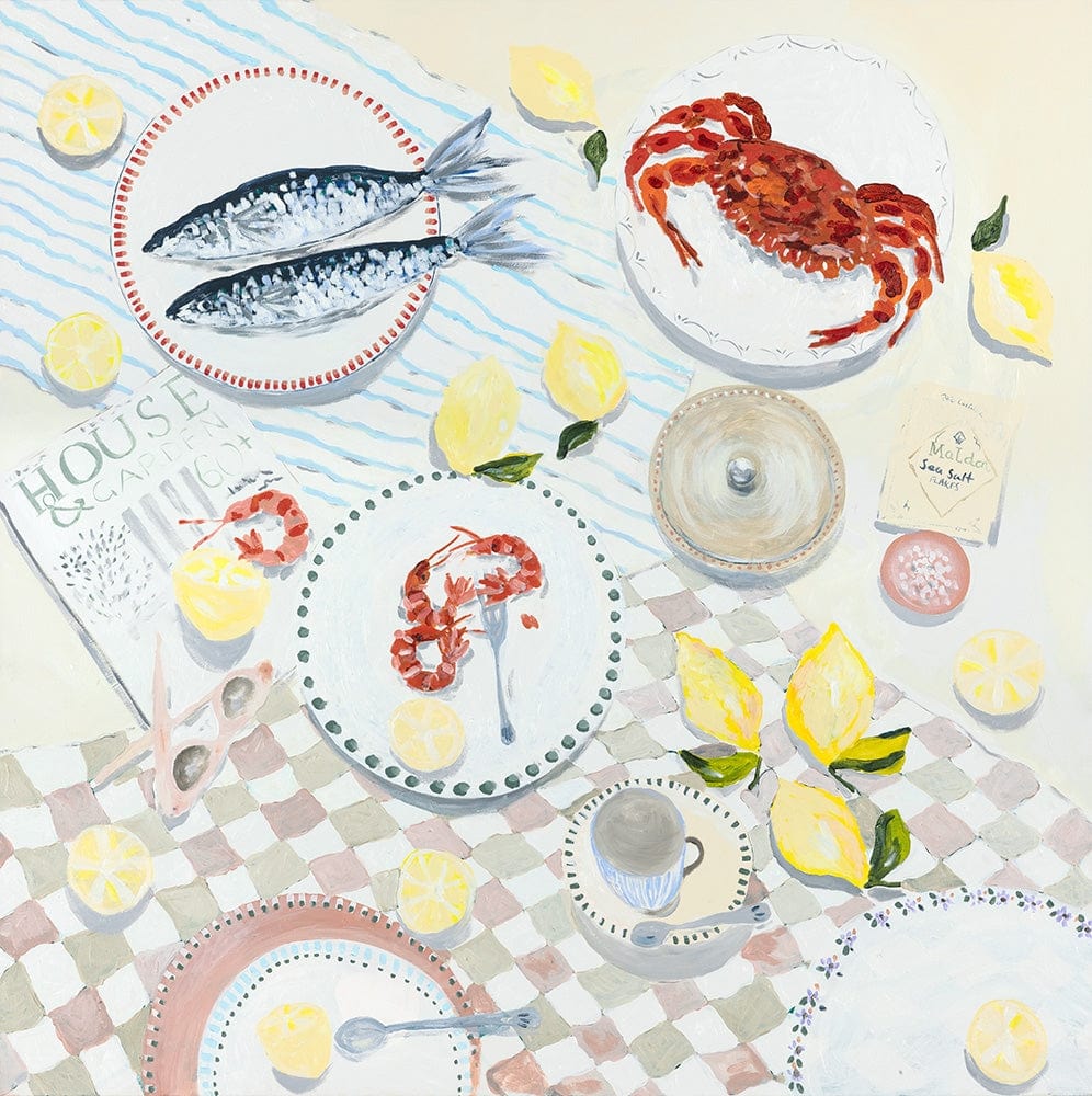 Seafood Picnic - Print