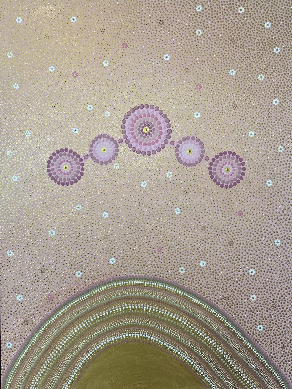 Marrumbang - Field Of Blooms - Original Art